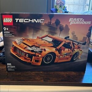 LEGO Technic Orange Sports Car Set